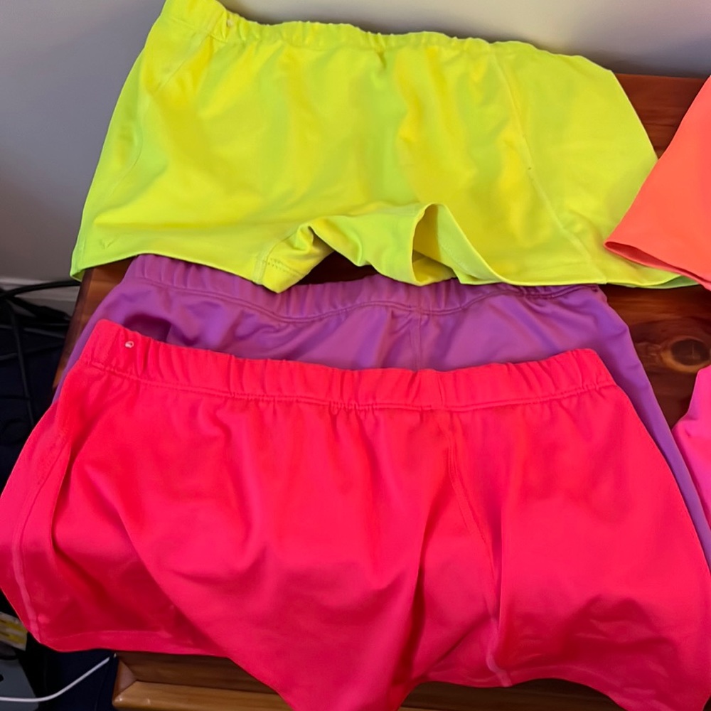 BCG Biker Shorts in various colors.